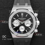 Perfect Replica Audemars Piguet Swiss Clone Royal Oak 41mm Black Dial Watch